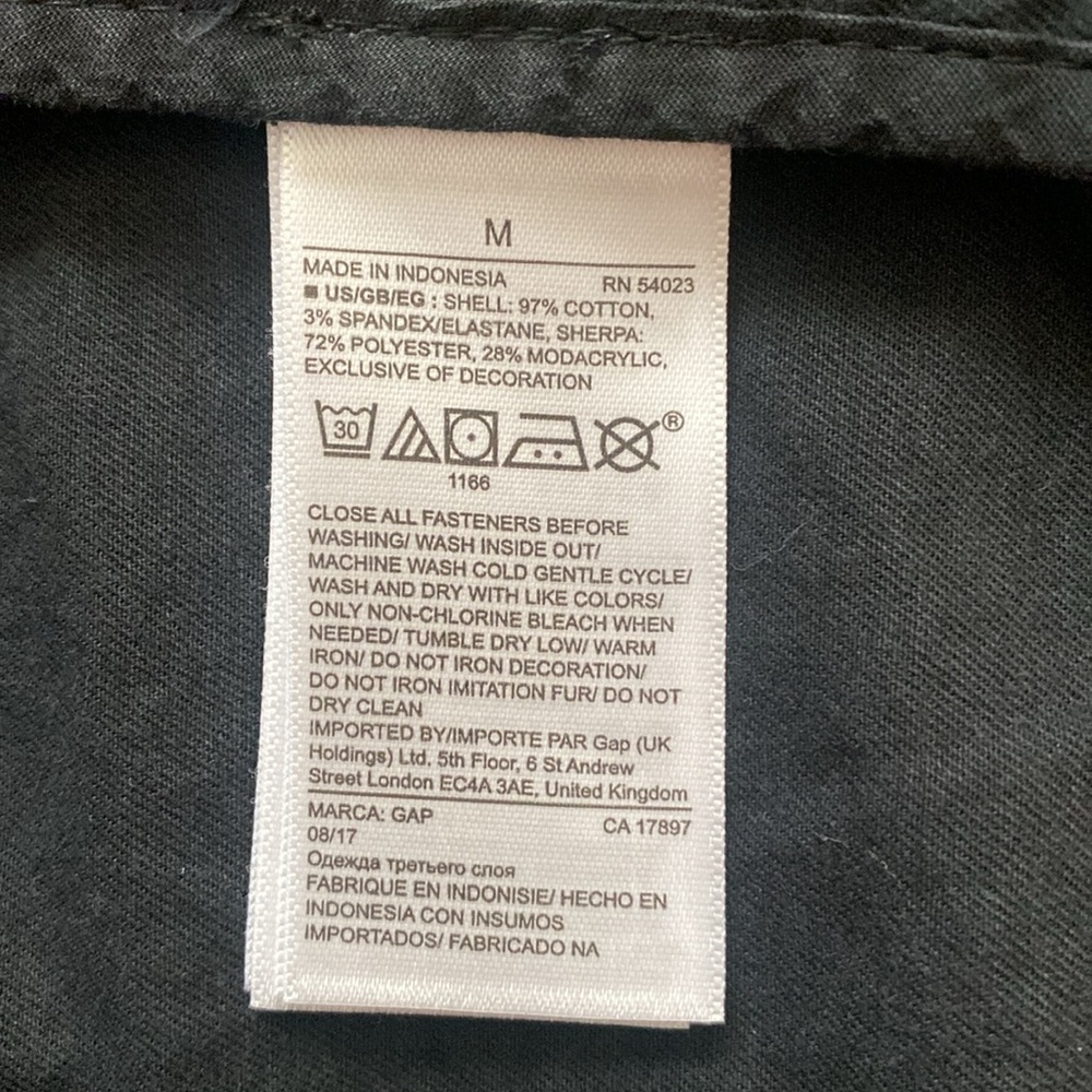 Gap x DC Comics Wonder Woman Justice League Sherpa Lined Utility Jacket Medium - Picture 15 of 16